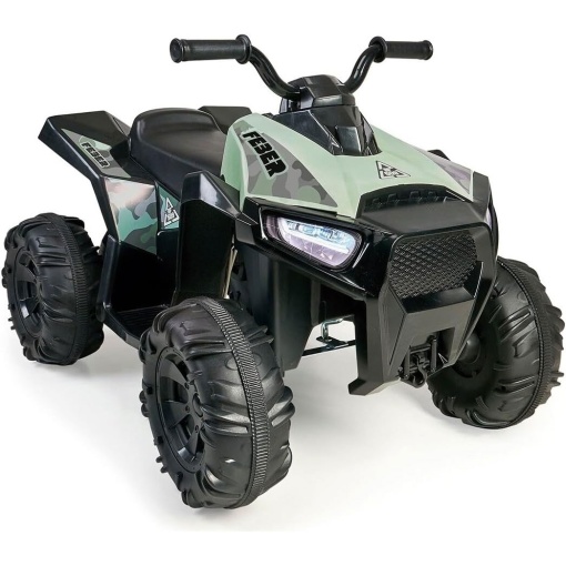 Feber Boxer 12V Lithium Green Electric Quad Bike - Famous