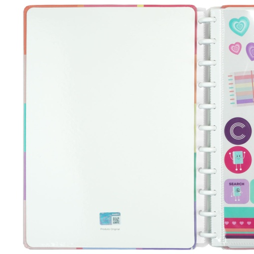 Caderno Inteligente grande (215x280mm) pautado Harmony