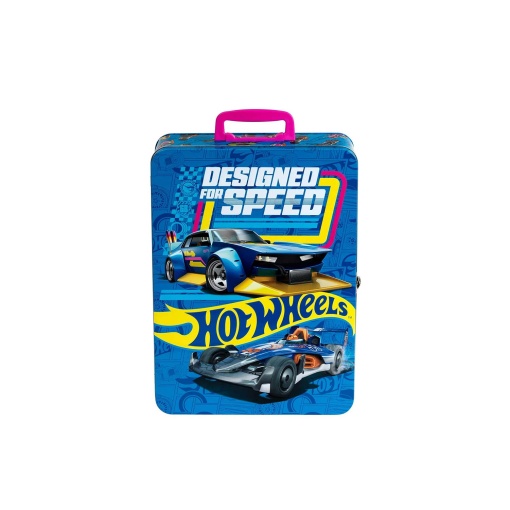 Metal case for 50 Hot Wheels cars by Klein