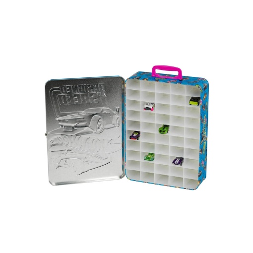 Metal case for 50 Hot Wheels cars by Klein
