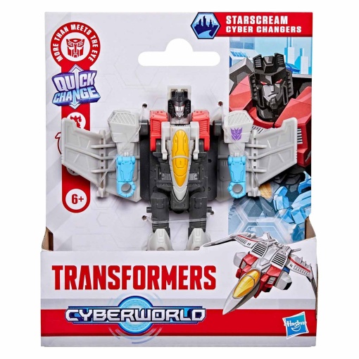 Transformers Cyberworld Cyber Changers Starscream Hasbro