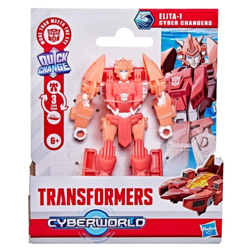 Transformers Cyberworld Cyber Changers Elita-1 Hasbro