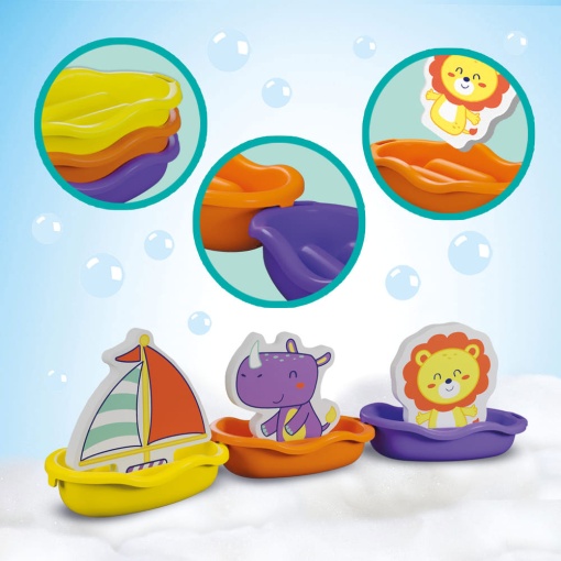 Boats for bathing - safari animals Ses Creative Tiny Talents