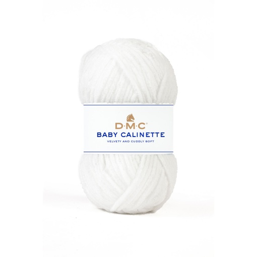 Fio de tricot DMC Baby Calinette 100g branco 01