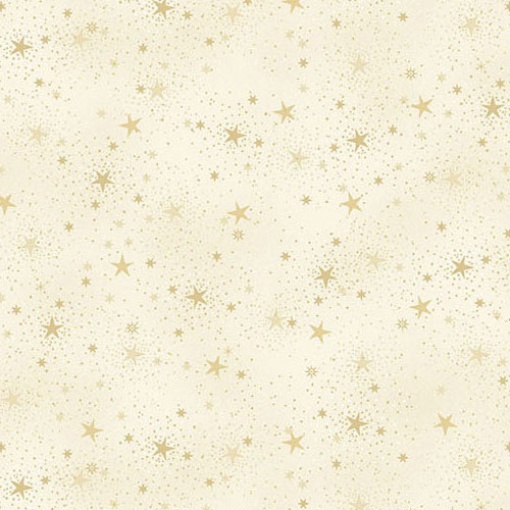 Makower Adorn Sparkle Cream Fabric 1x1.12m 216/Q