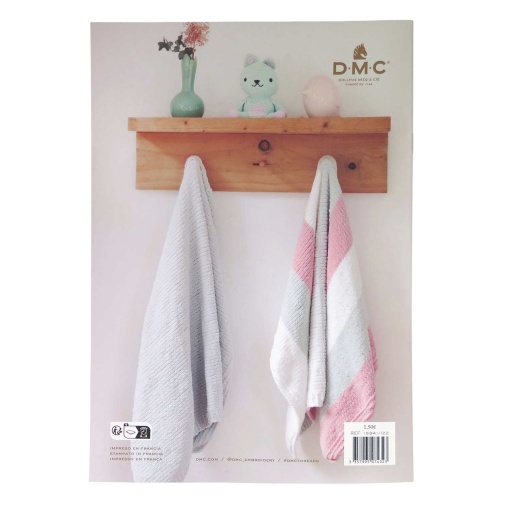 Livro 2 projetos de crochet e tricot DMC Baby Calinette