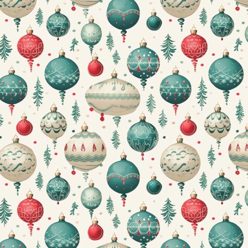 Jol Christmas wrapping paper 70x100cm blue and white Christmas balls