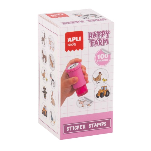 Carimbo de autocolantes Apli Kids quinta