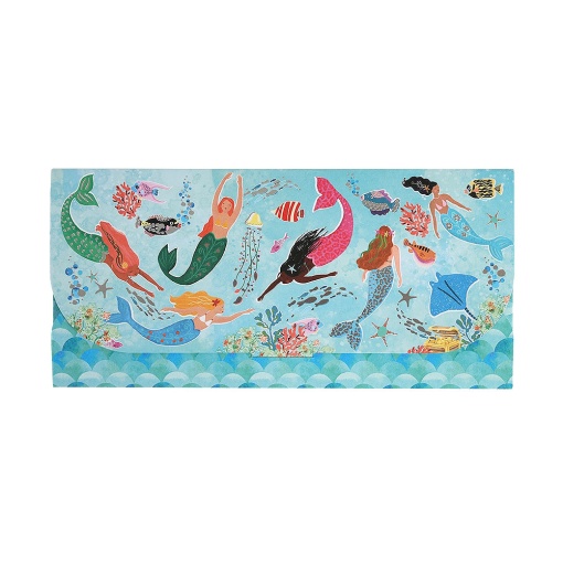 Postal estilo cupón de sirena de Artebene