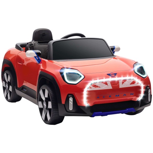 Carro elétrico Mini Aceman 12V vermelho