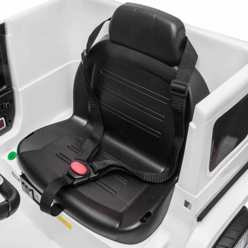 Carro elétrico Mercedes-Benz G-Class 12V branco