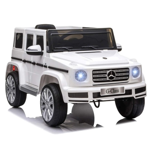 Carro elétrico Mercedes-Benz G-Class 12V branco