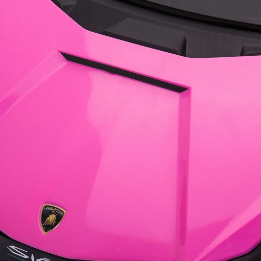 Carro elétrico Lamborghini Sian 12V rosa