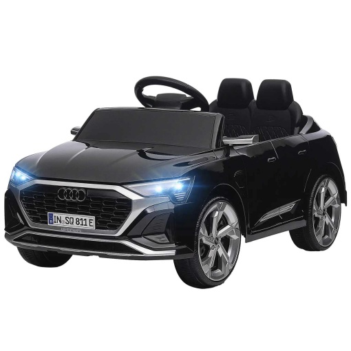 Carro elétrico Audi Q8 Etron Sportback 12V preto