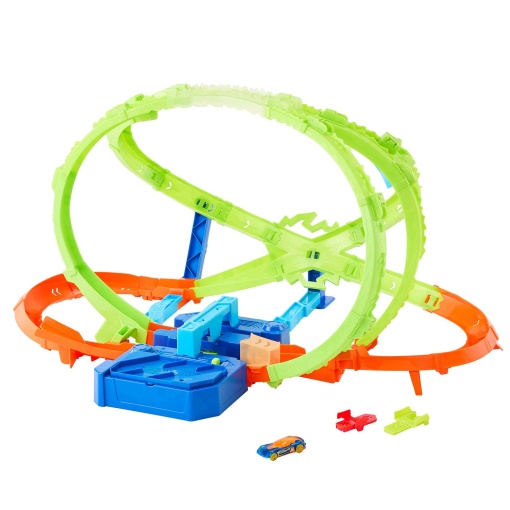 Hot Wheels Stunt Tracks Hypersphere Collision Track Mattel JMG48