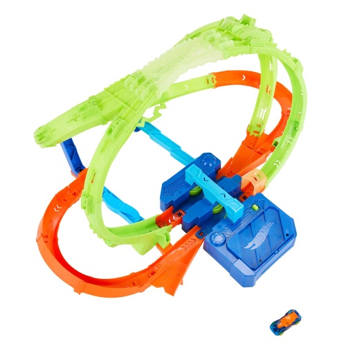 Hot Wheels Stunt Tracks Hypersphere Collision Track Mattel JMG48