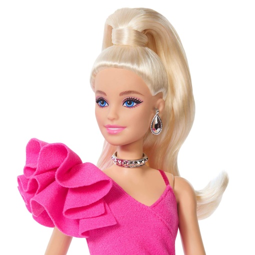 Barbie Deluxe Style Asymmetrical Pink Dress Mattel HYV24/JJN73