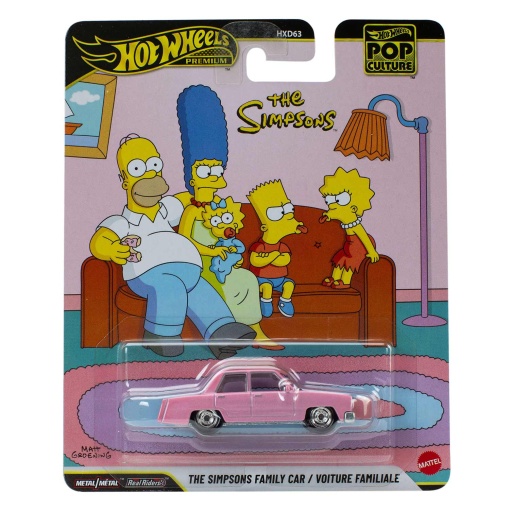 Hot Wheels Premium Pop Culture The Simpsons Simpsons Family Car Mattel HXD63/JHX09