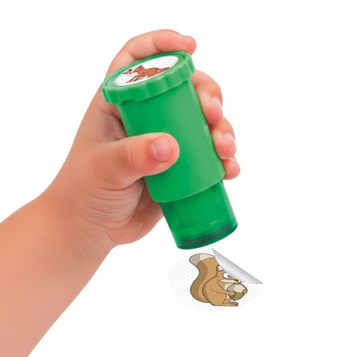 Carimbo de autocolantes Apli Kids floresta