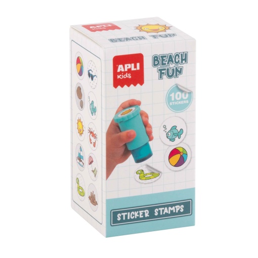 Apli Kids beach sticker stamp