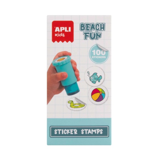 Apli Kids beach sticker stamp