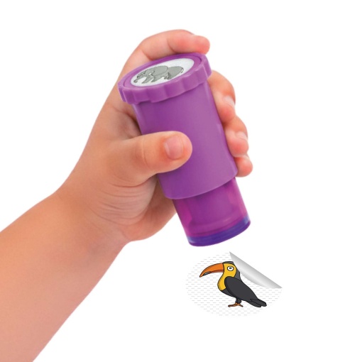 Carimbo de autocolantes Apli Kids selva