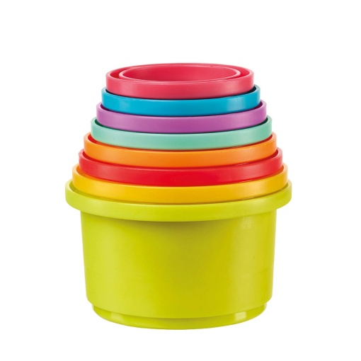 Copos empilháveis Apli Kids Bath Time (8 unidades)