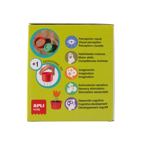 Copos empilháveis Apli Kids Bath Time (8 unidades)