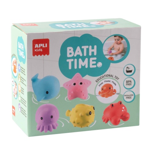 Animais sensoriais Apli Kids Bath Time (6 unidades)
