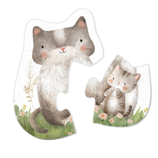 Puzzle Apli Kids 2-3-4-5-6 peças My First mamã e bebé
