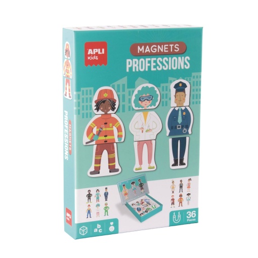Magnets profissões 36 peças Apli Kids