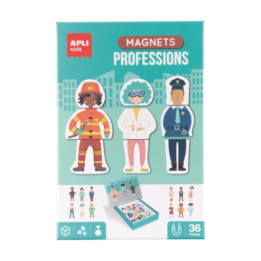 Magnets profissões 36 peças Apli Kids