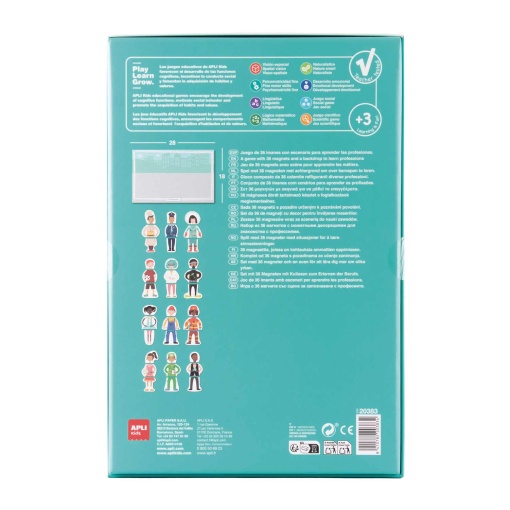 Magnets profissões 36 peças Apli Kids