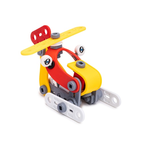 Mecaflex: Helicopter & Snowmobile Miniland