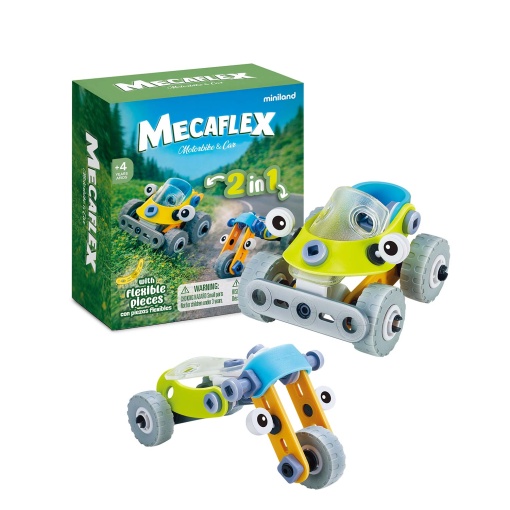 Mecaflex: Motorbike & Car Miniland