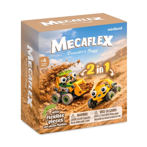 Mecaflex: Excavator & Buggy Miniland