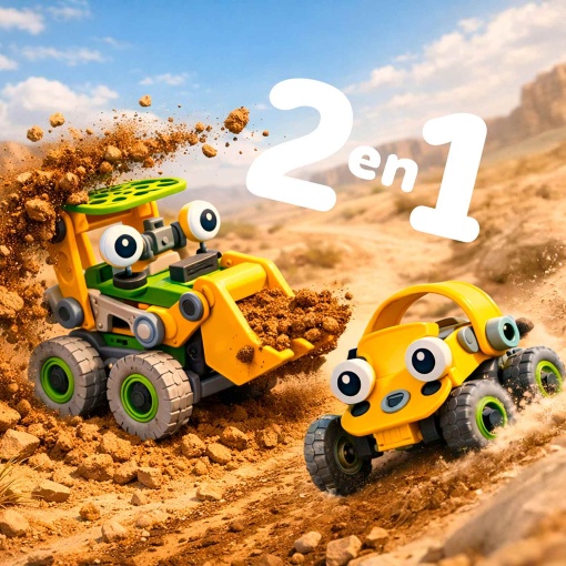 Mecaflex: Excavator & Buggy Miniland