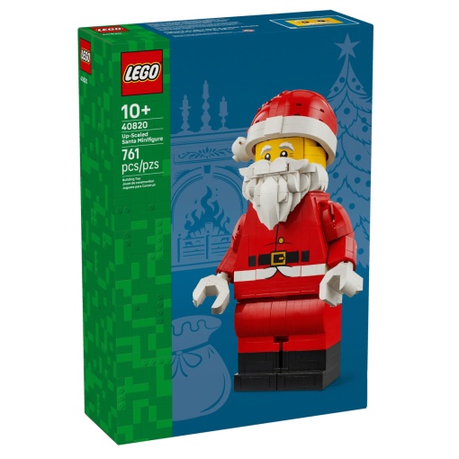 LEGO Minifigure of Santa Claus in enlarged size 40820