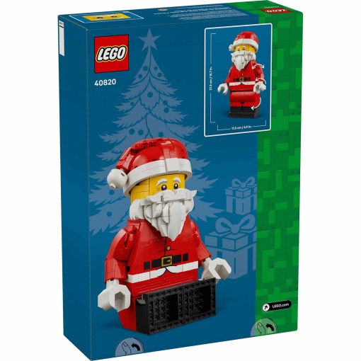 LEGO Minifigure of Santa Claus in enlarged size 40820