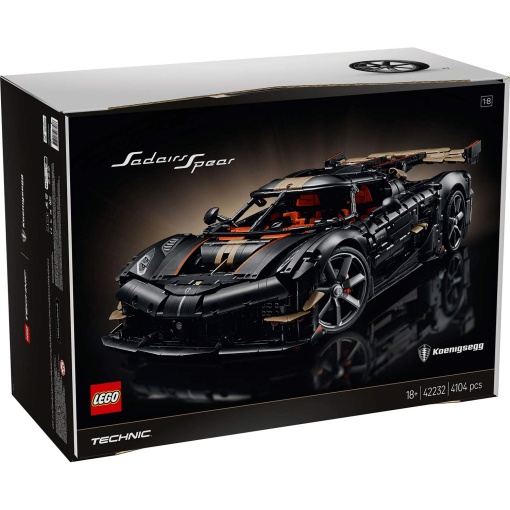 LEGO Technic Megacar Koenigsegg Sadair's Spear 42232