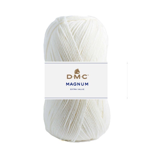 DMC Magnum 400g white knitting yarn 962