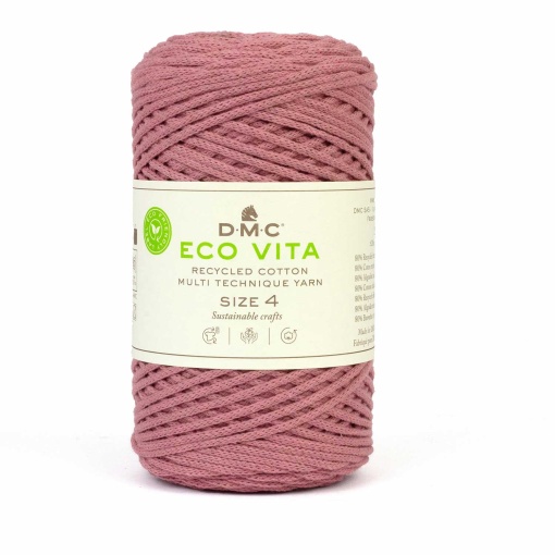 Hilo de ganchillo DMC Eco Vita 50 g rosa 4
