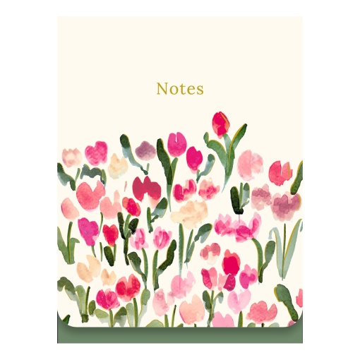 Magnetic notepad 75x100mm Pictura Tulipes