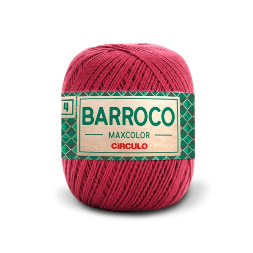 Fio de crochet Círculo Barroco Maxcolor 4 200g marsala 7136
