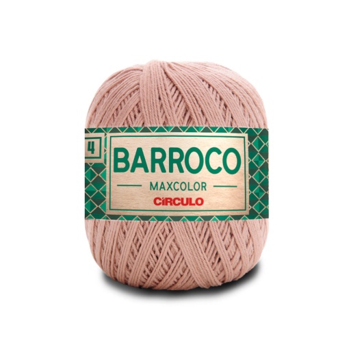 Fio de crochet Círculo Barroco Maxcolor 4 200g rapadura 7389