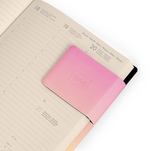 Agenda semanal 120x180mm 2027 Legami Sunrise Lover com elástico