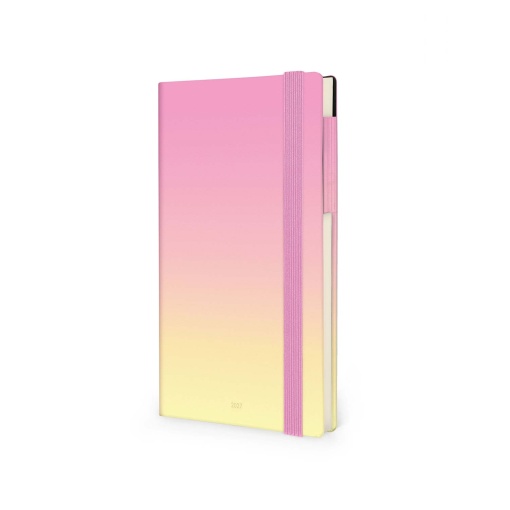 Agenda semanal 120x180mm 2027 Legami Sunrise Lover com elástico