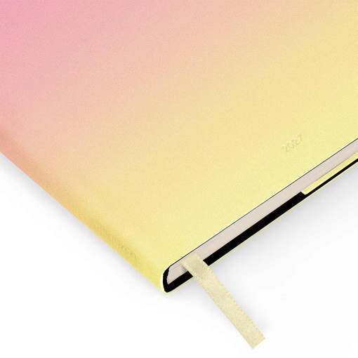 Agenda semanal A6 2027 Legami Sunrise Lover com elástico