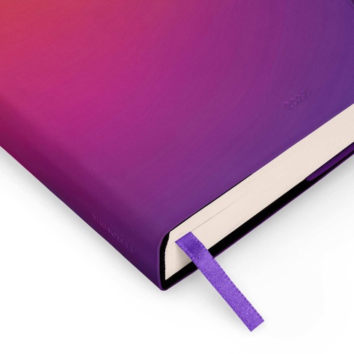Agenda diária 120x180mm 2027 Legami Sunset Vibes com elástico