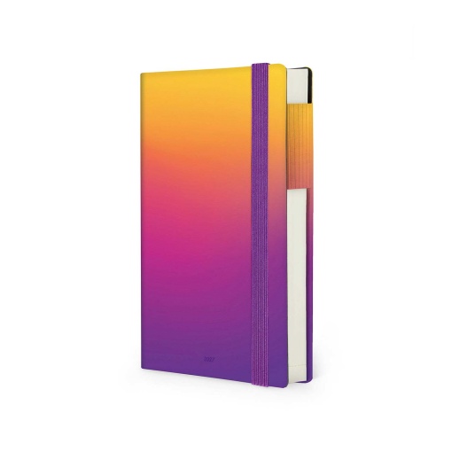 Agenda diária 120x180mm 2027 Legami Sunset Vibes com elástico